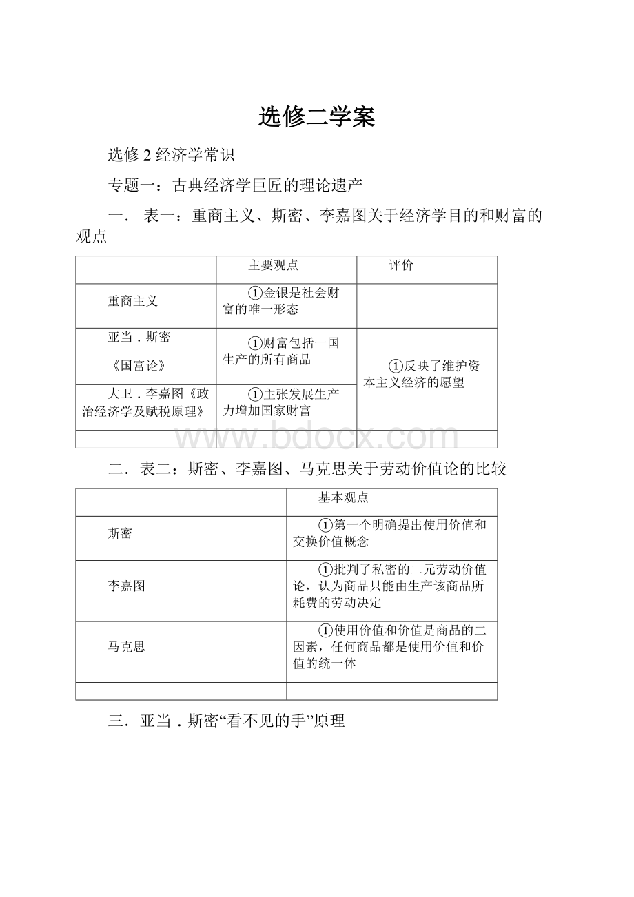 选修二学案.docx