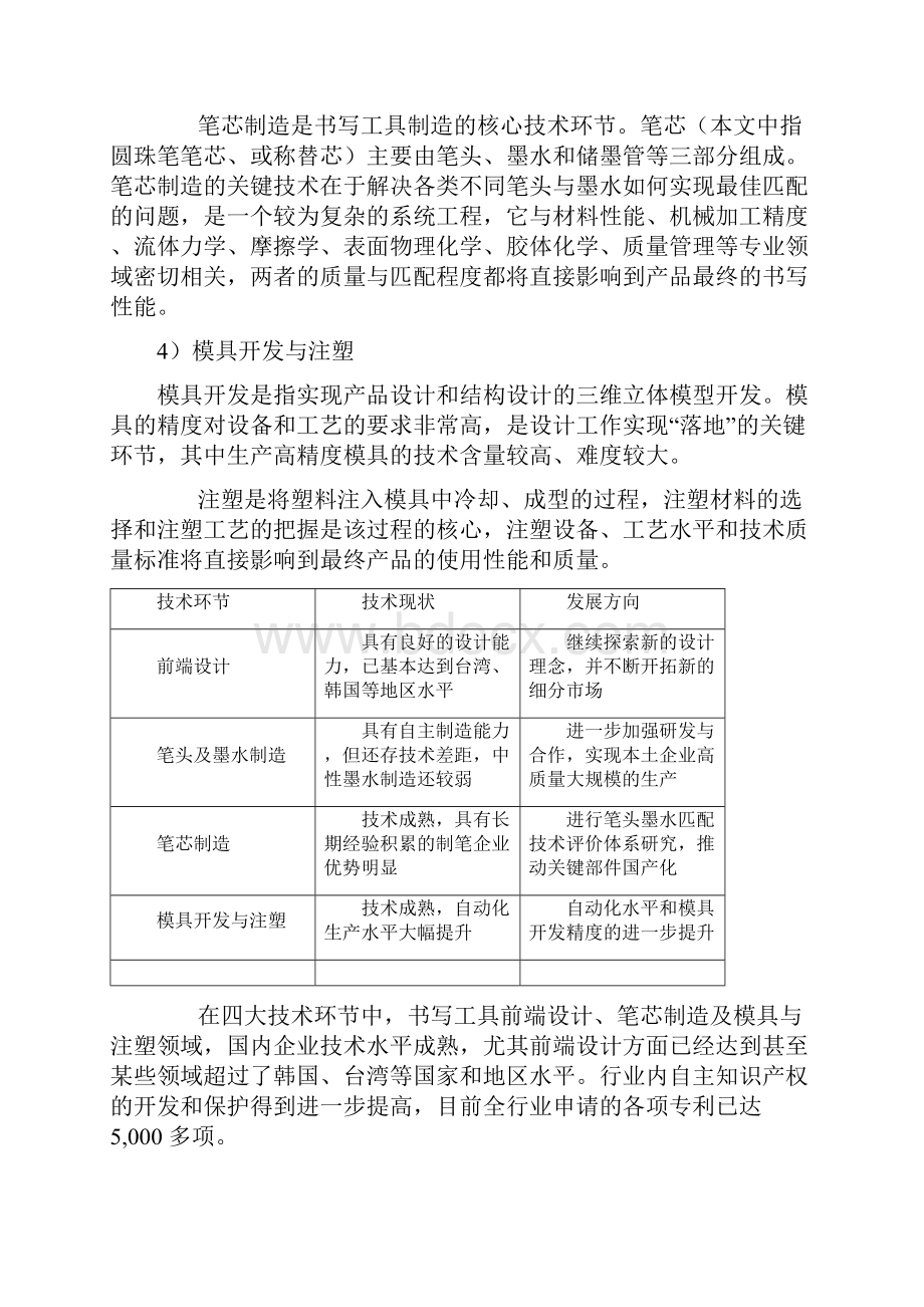 中国笔制造行业发展态势及未来五年投资商机分析报告.docx_第3页