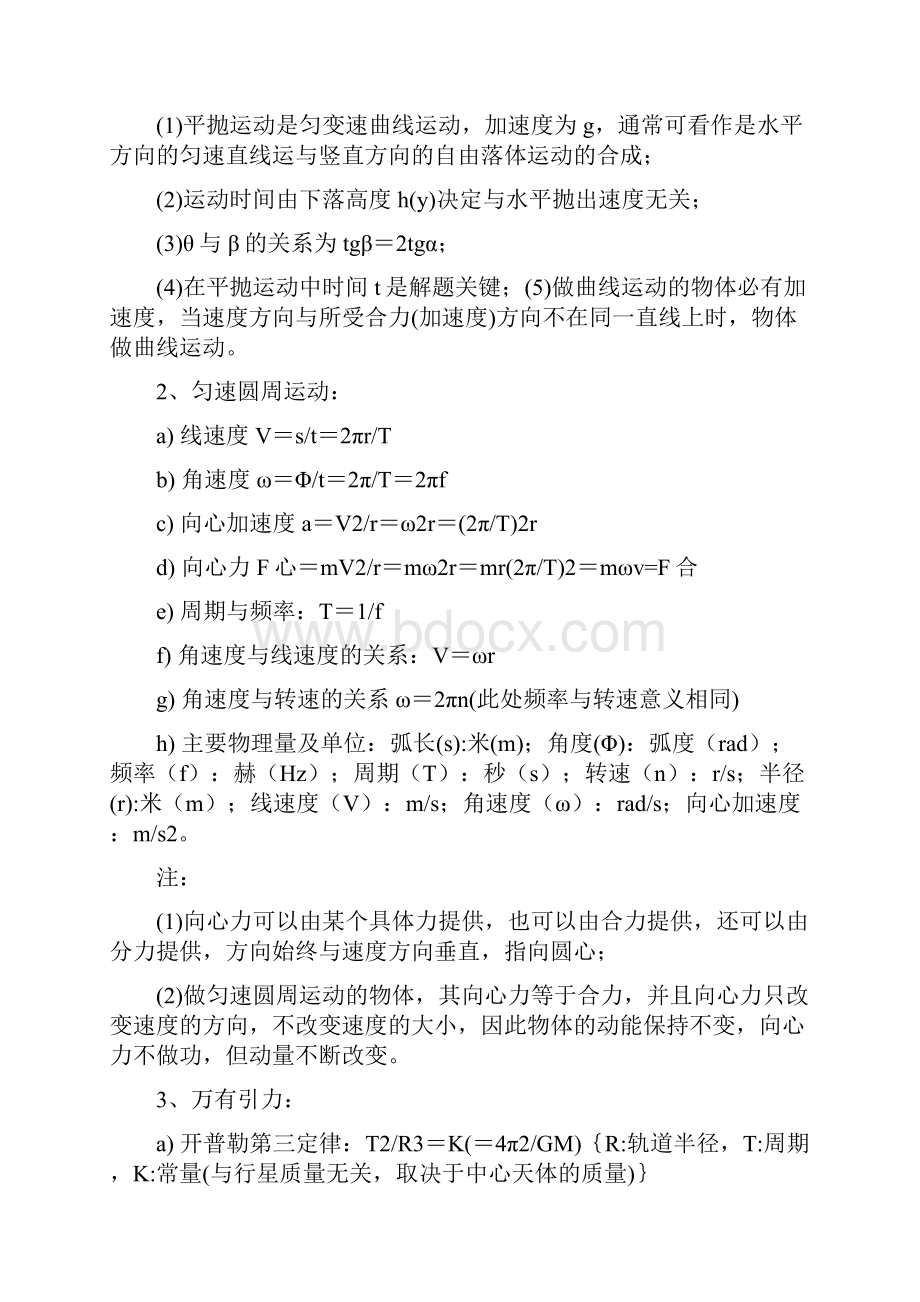 高中物理方程式总.docx_第3页