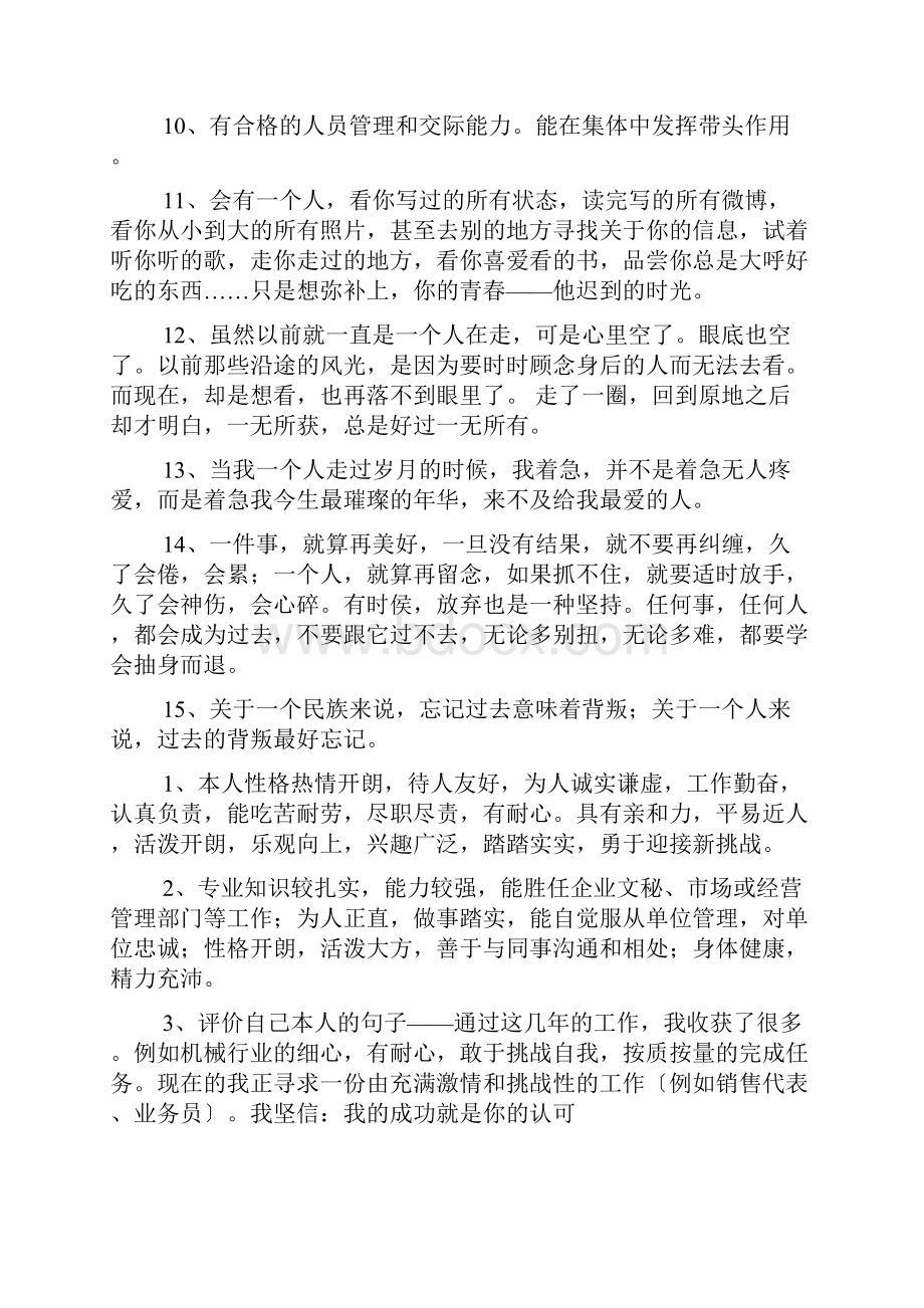 评价自己的好句有哪些.docx_第3页