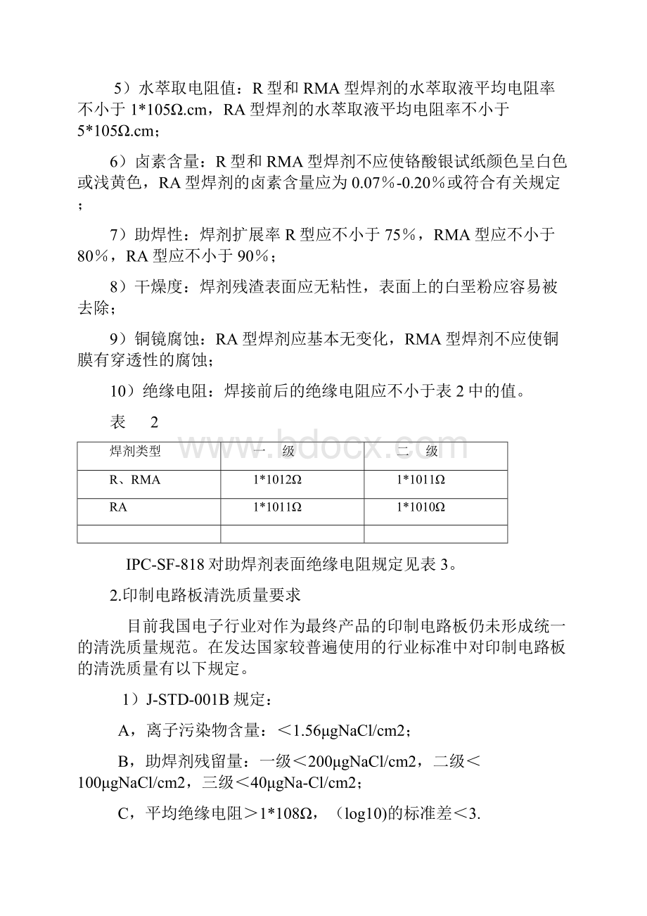 精编PCB印制电路板印制电路板清洗质量检测.docx_第3页