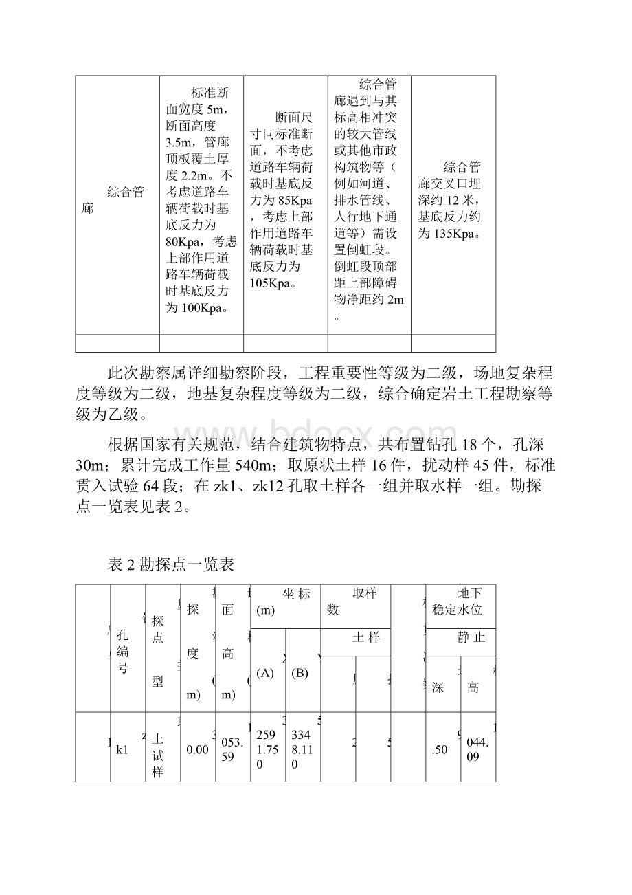 某综合管廊岩土工程勘察.docx_第2页