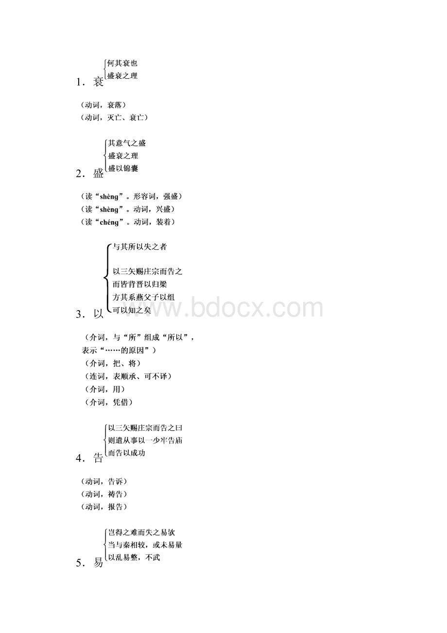 语文选修中国古代诗歌散文检测第5单元伶官传序人教版.docx_第2页