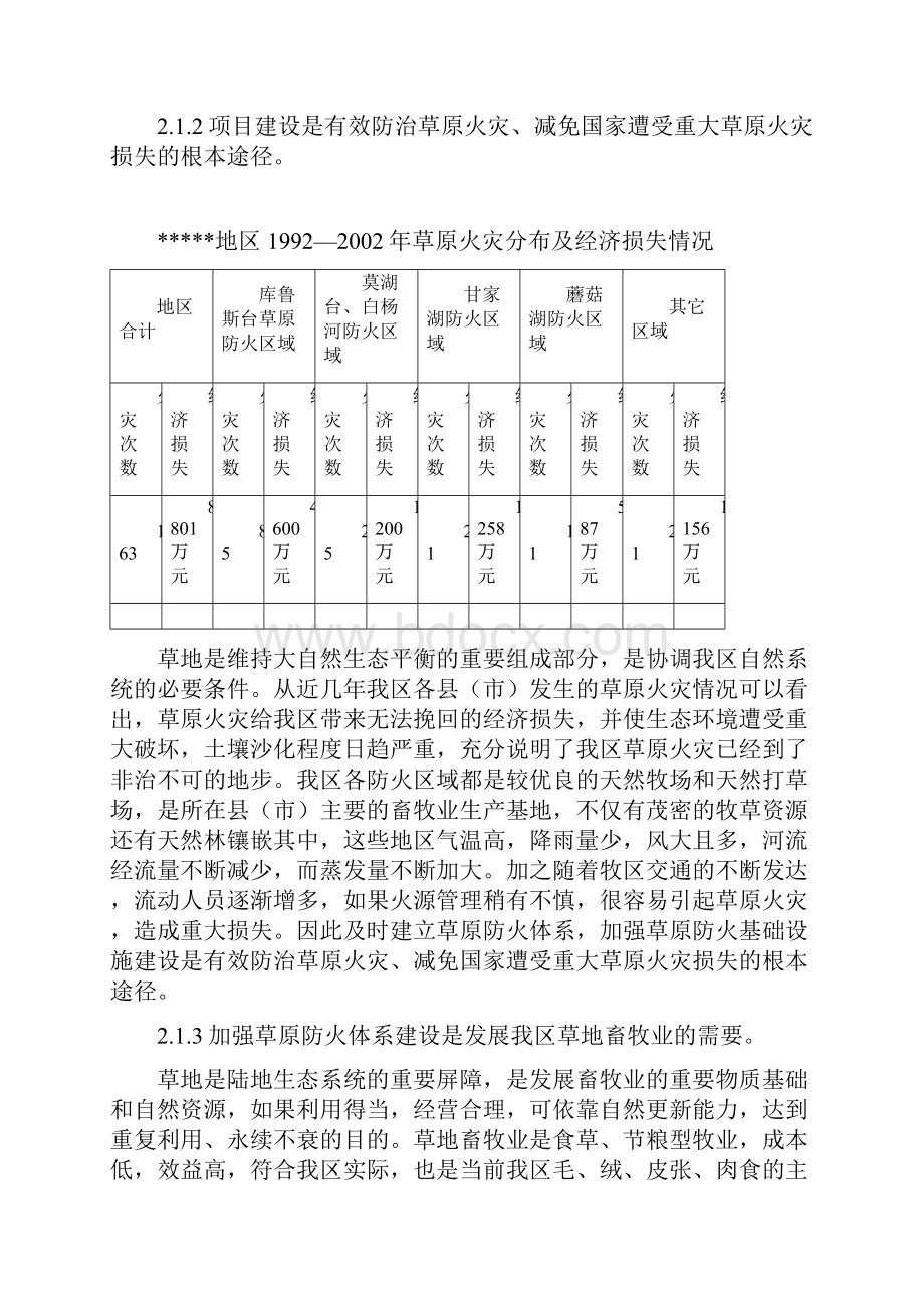 《草原防火体系项目申请建设可行性分析报告》.docx_第3页