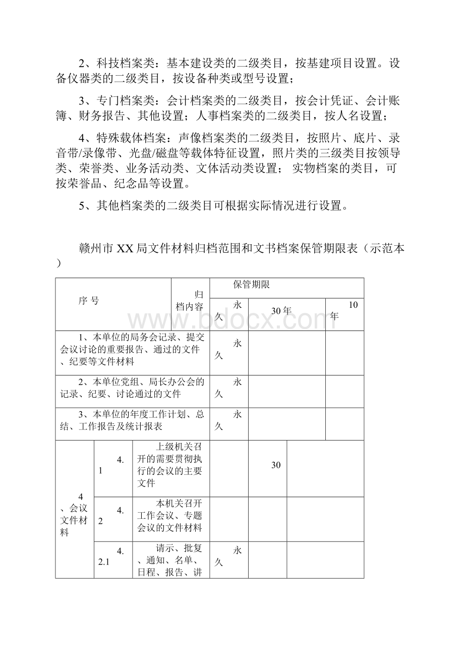 赣州市局档案分类方案示范本.docx_第2页