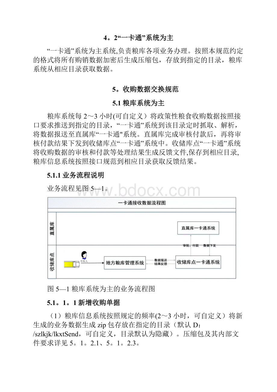 粮库信息系统政策性粮食收购数据交换规范doc.docx_第3页