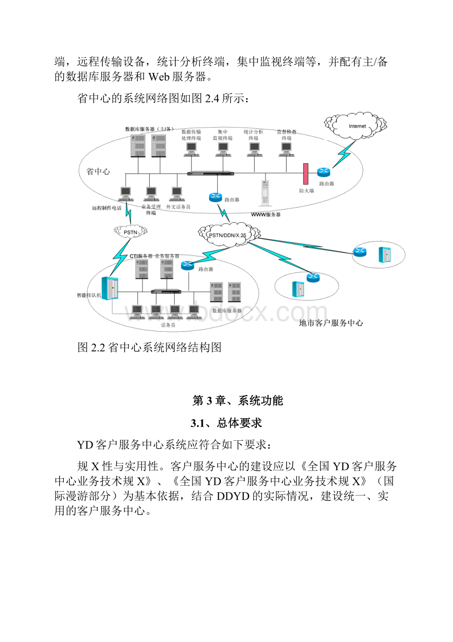 xx客户服务省级中心项目建议书.docx_第3页