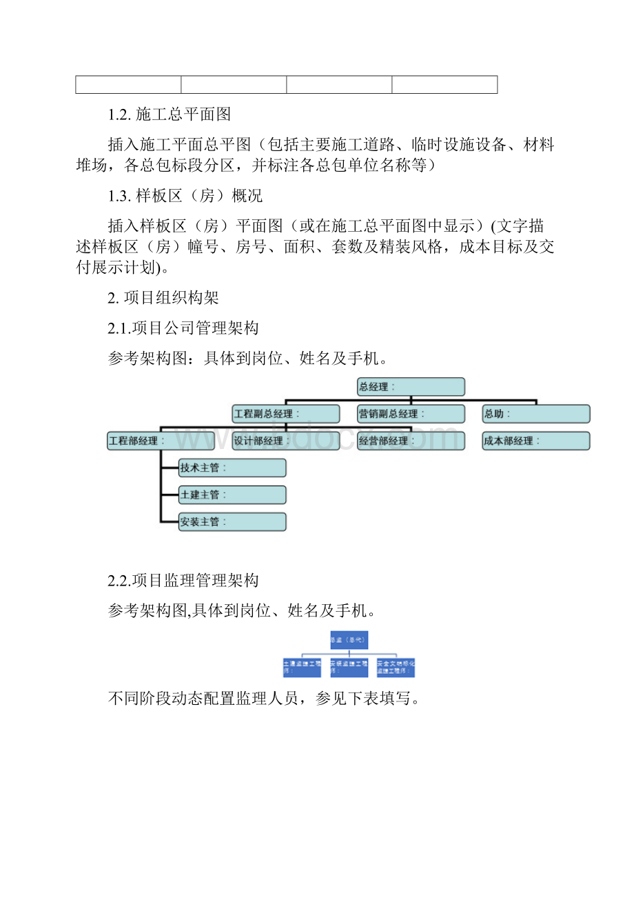 工程管理策划书.docx_第2页