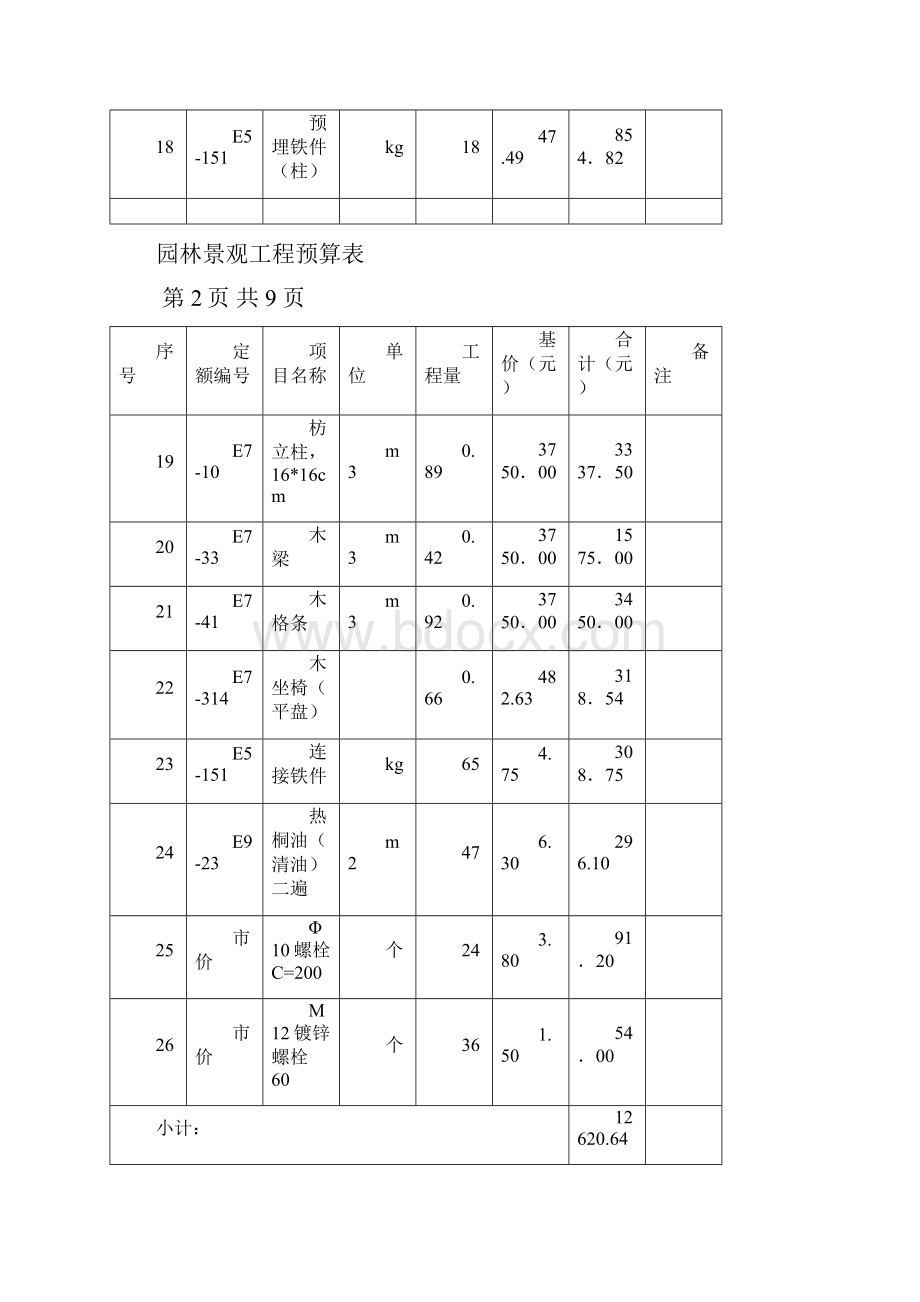 园林景观工程预算实例.docx_第3页