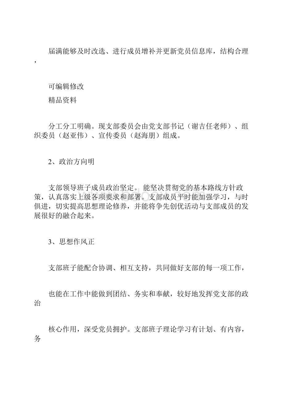 党支部自评报告总结计划doc.docx_第3页