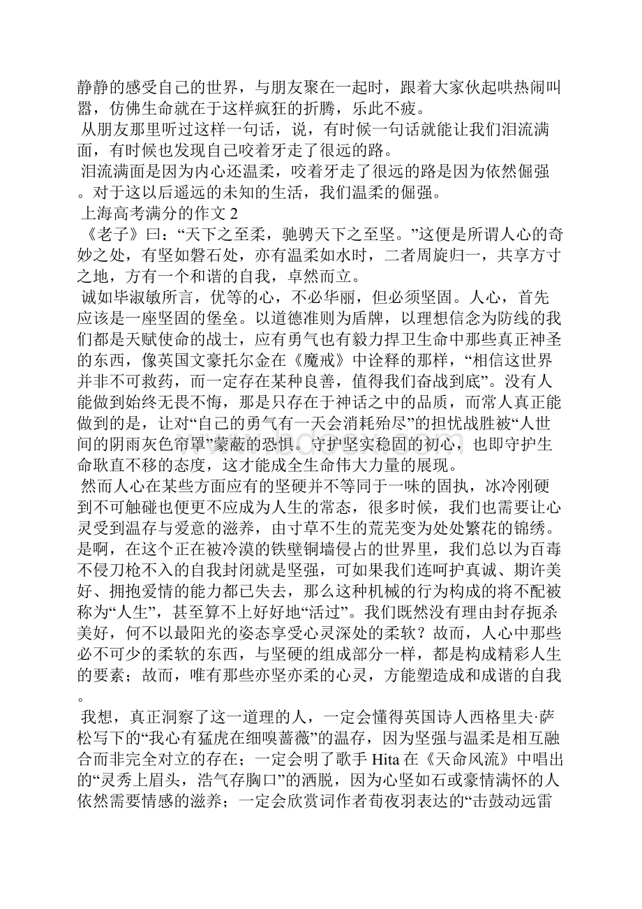 上海高考满分的作文.docx_第2页