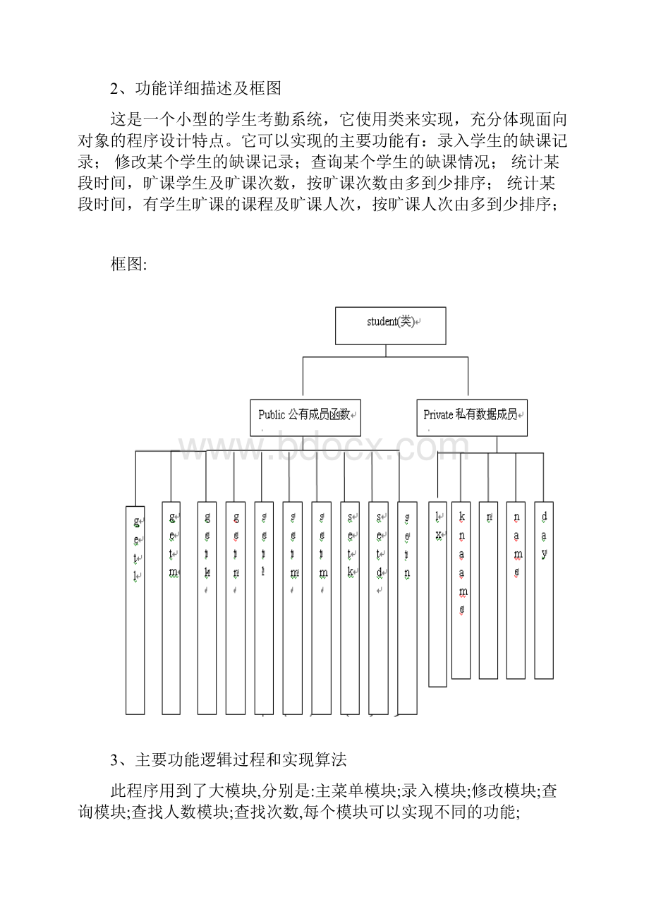 C++学生考勤系统含源代码.docx_第3页