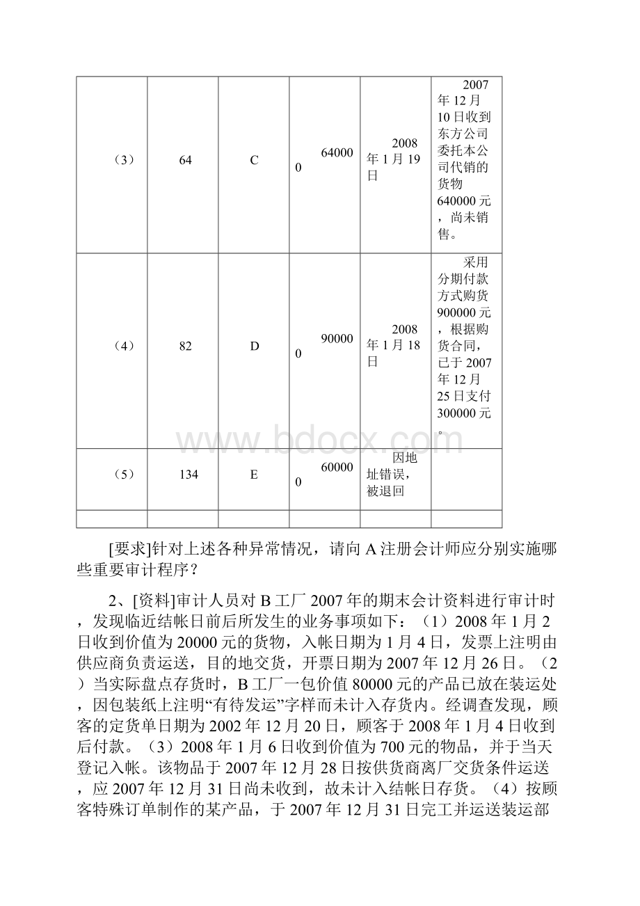 中央电大审计案例研究考题.docx_第3页