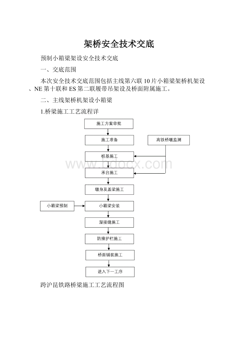 架桥安全技术交底.docx_第1页