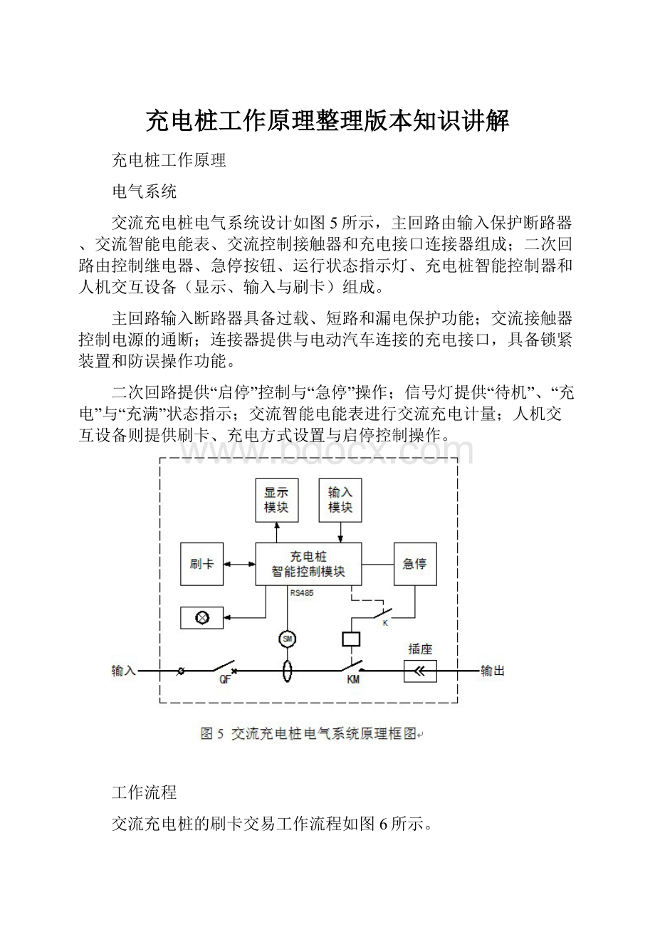 充电桩工作原理整理版本知识讲解.docx_第1页