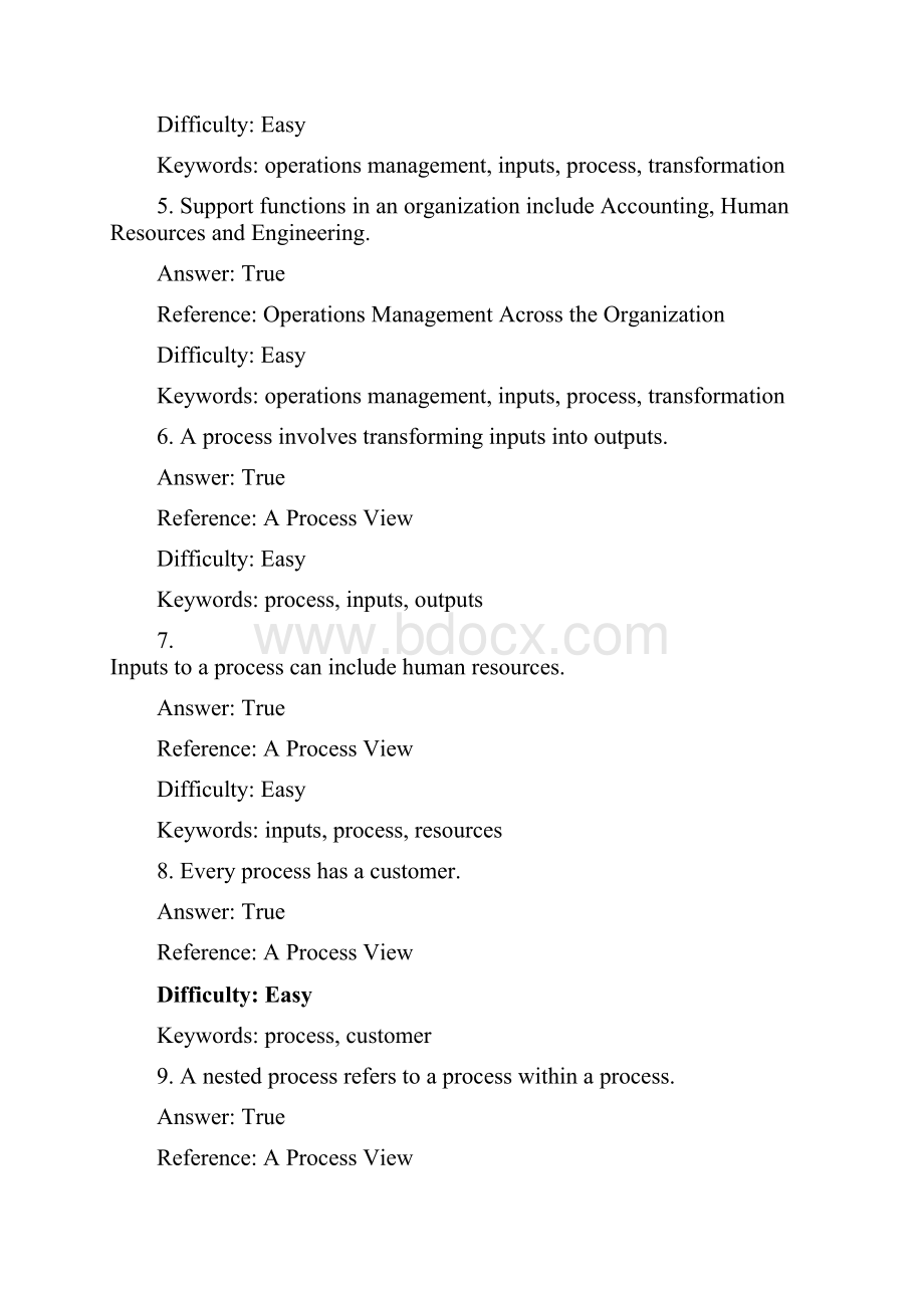 运营管理 考试题库krajewskiom9tif01.docx_第2页