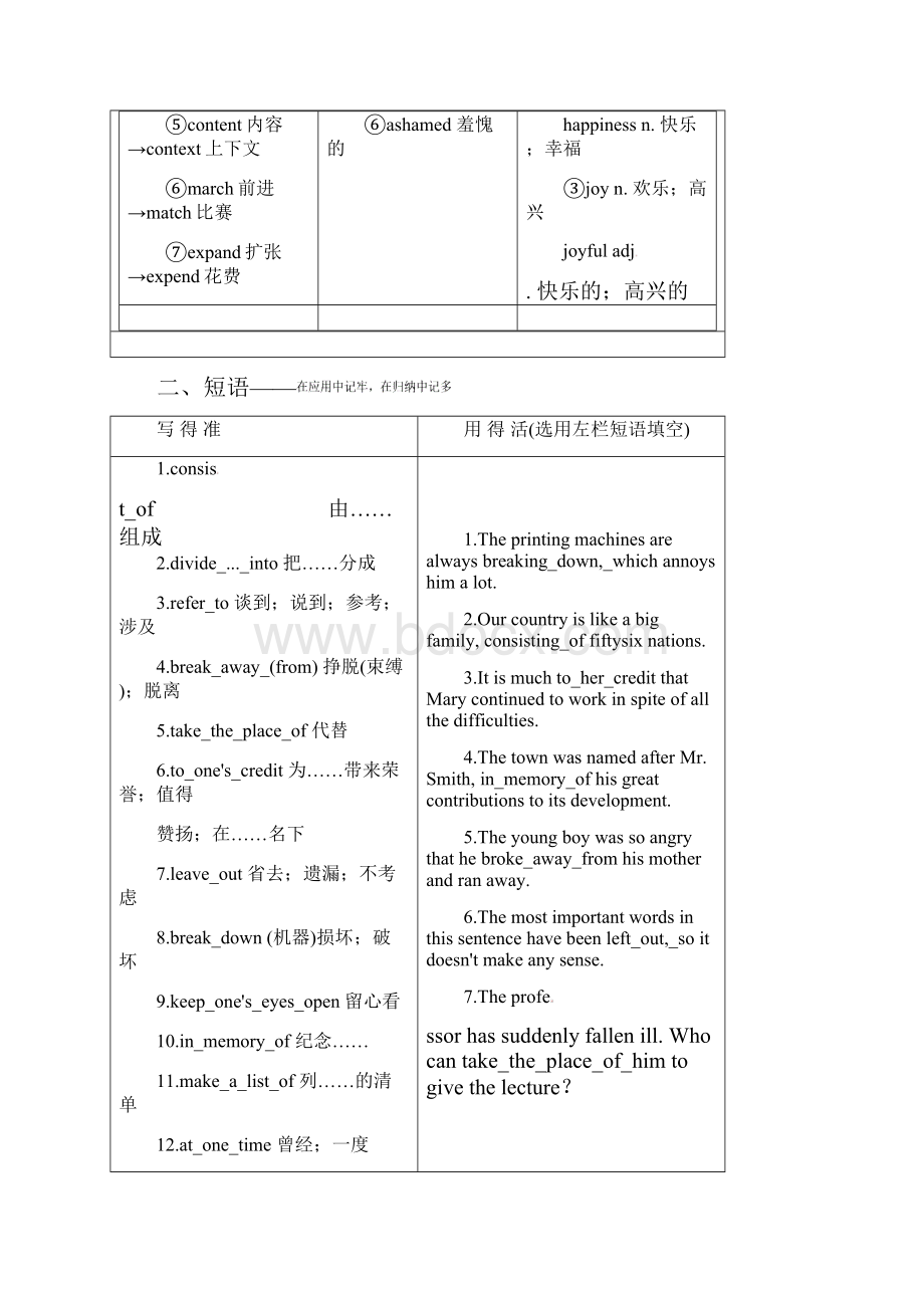 高三英语一轮复习 Unit 2 The United Kingdom教师用书 新人教版必修.docx_第3页