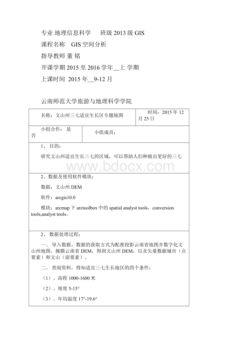 GIS空间分析报告报告材料.docx_第2页