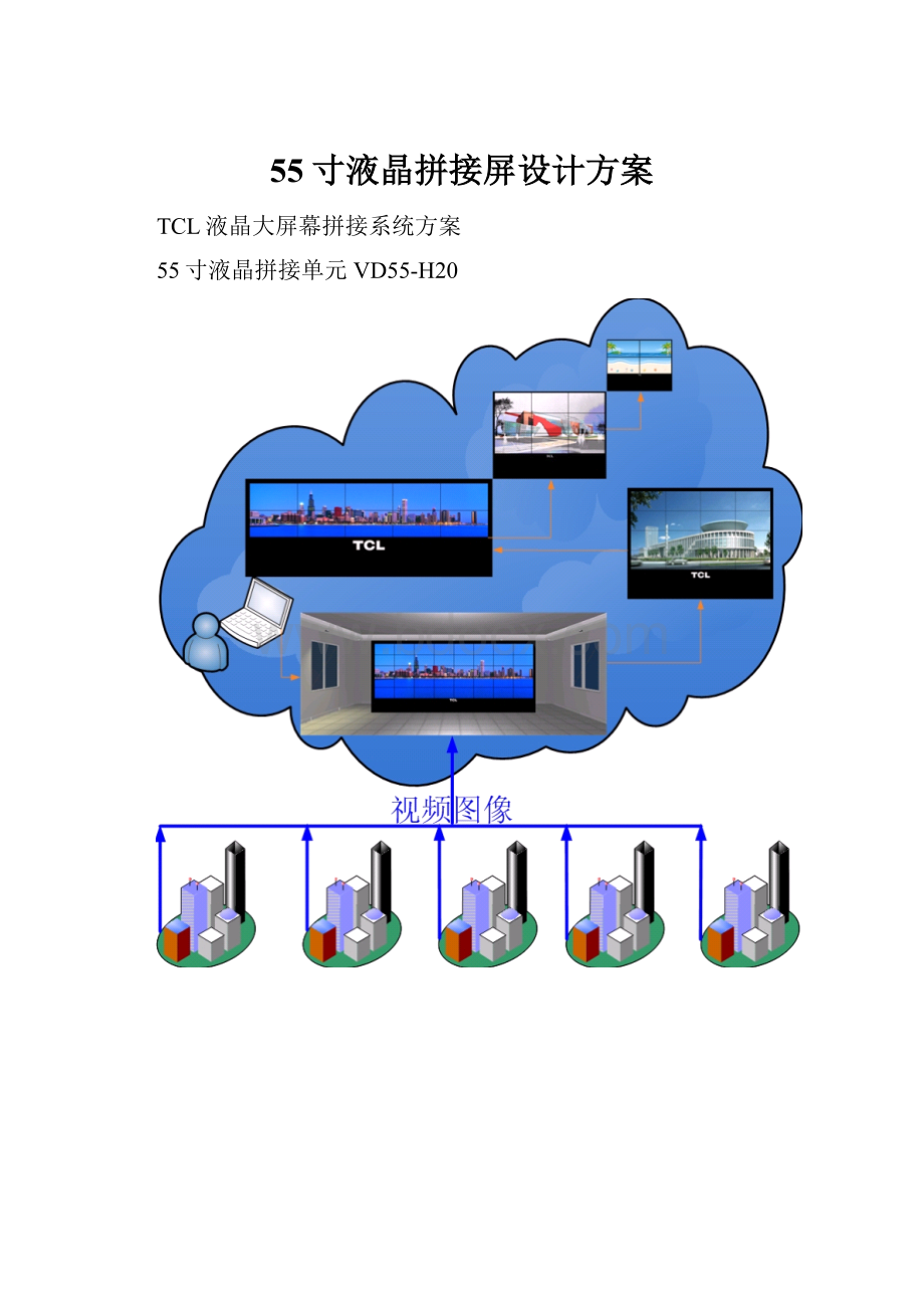 55寸液晶拼接屏设计方案.docx