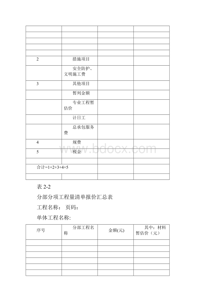 工程量清单报价表格.docx_第3页