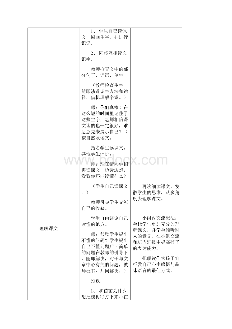 冀教版小学语文第四册第四单元教案.docx_第3页