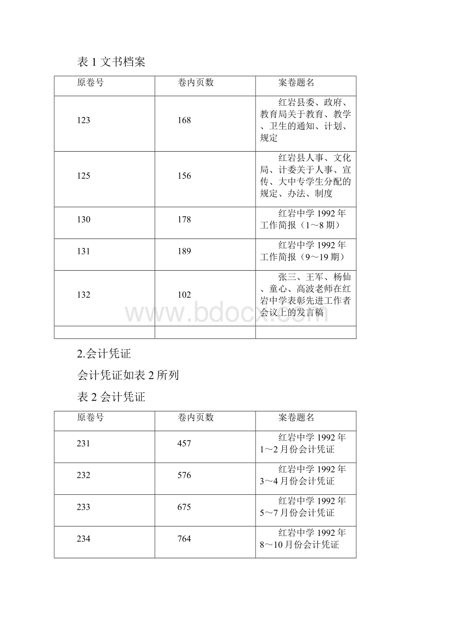 档案收集鉴定题.docx_第3页