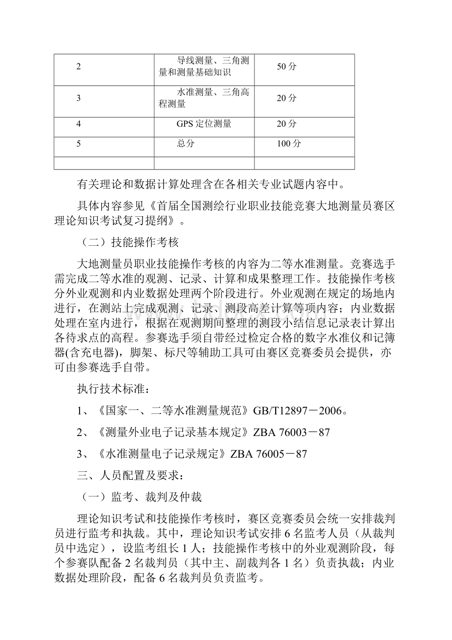 首届全国测绘行业职业技能竞赛.docx_第2页