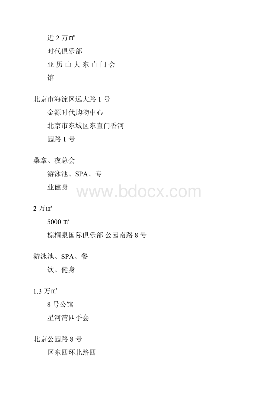 北京高端会所调研报告书.docx_第2页