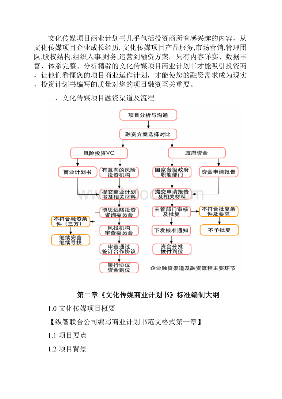 文化传媒项目商业计划书.docx_第2页