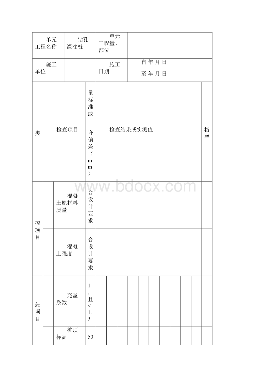 钻孔灌注桩工序评定.docx_第2页