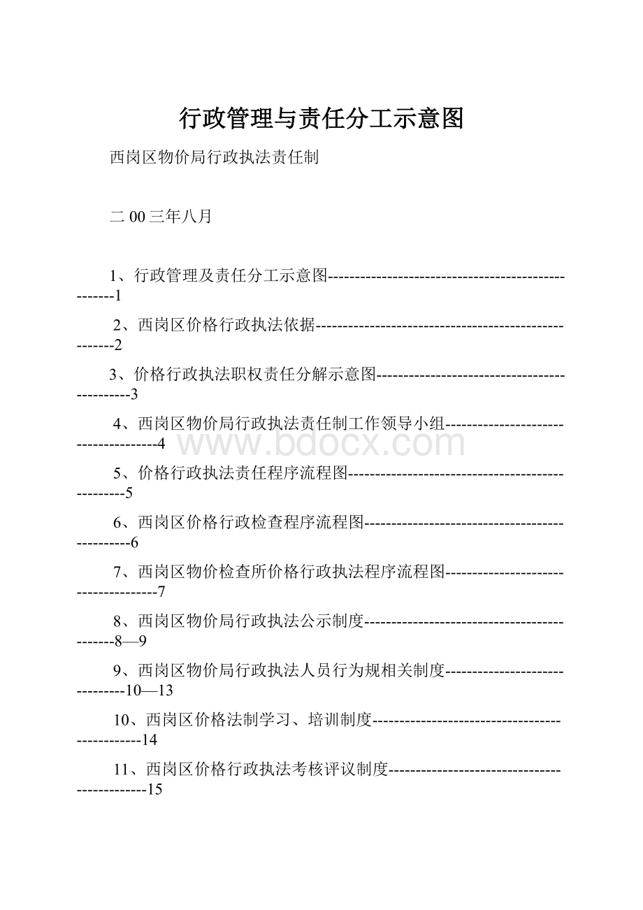 行政管理与责任分工示意图.docx