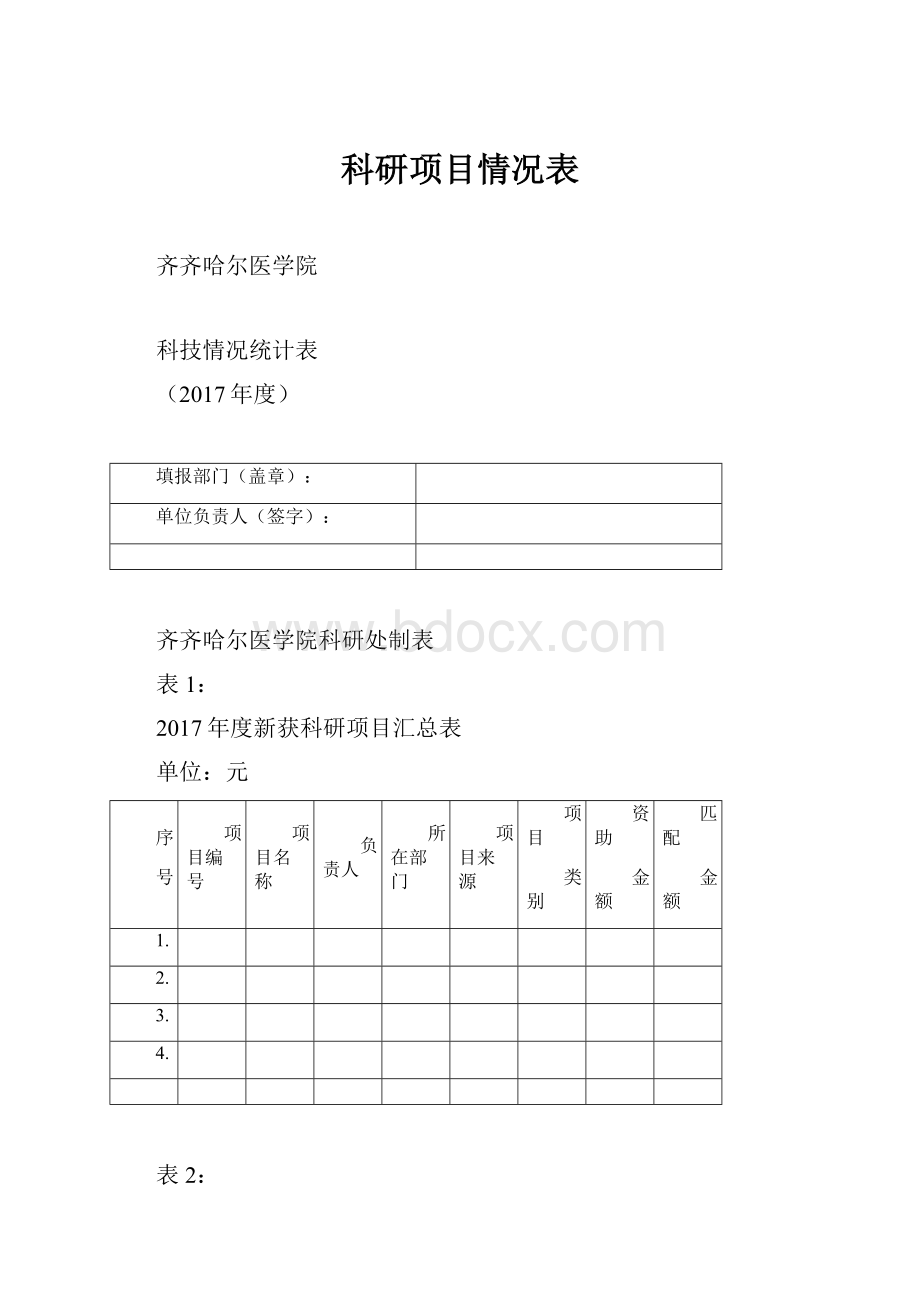 科研项目情况表.docx_第1页