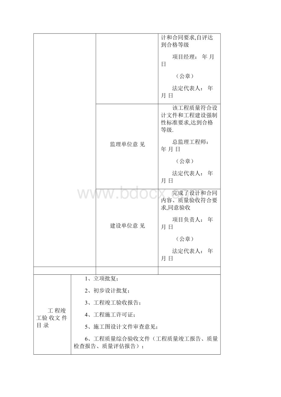 甘肃省建设工程竣工验收备案表样本.docx_第3页