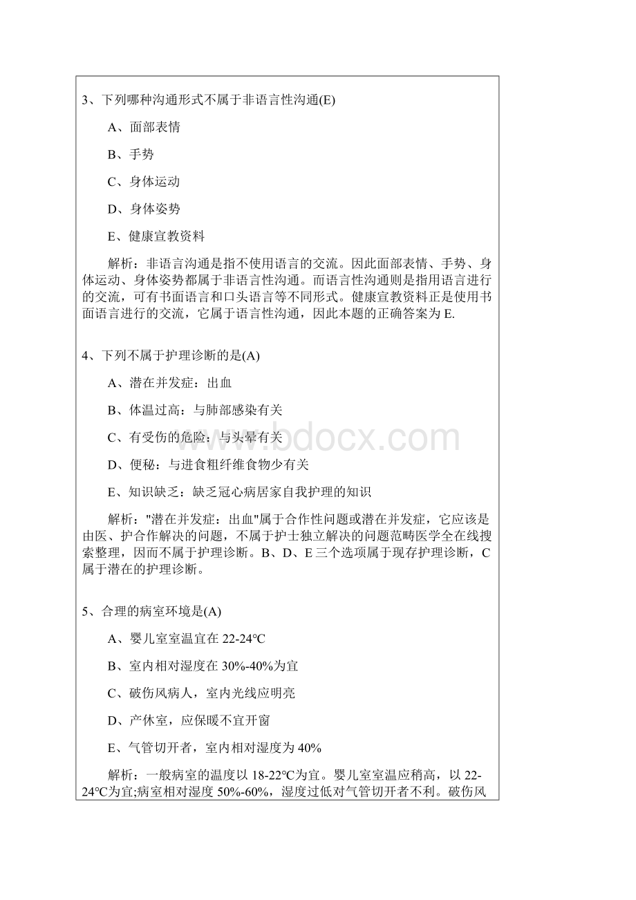 执业护士资格考试题库精选及答案解析.docx_第2页