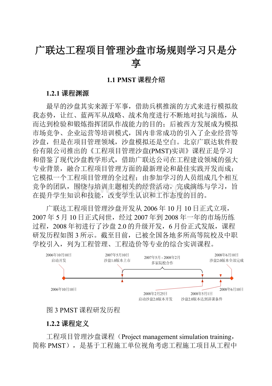 广联达工程项目管理沙盘市场规则学习只是分享.docx_第1页