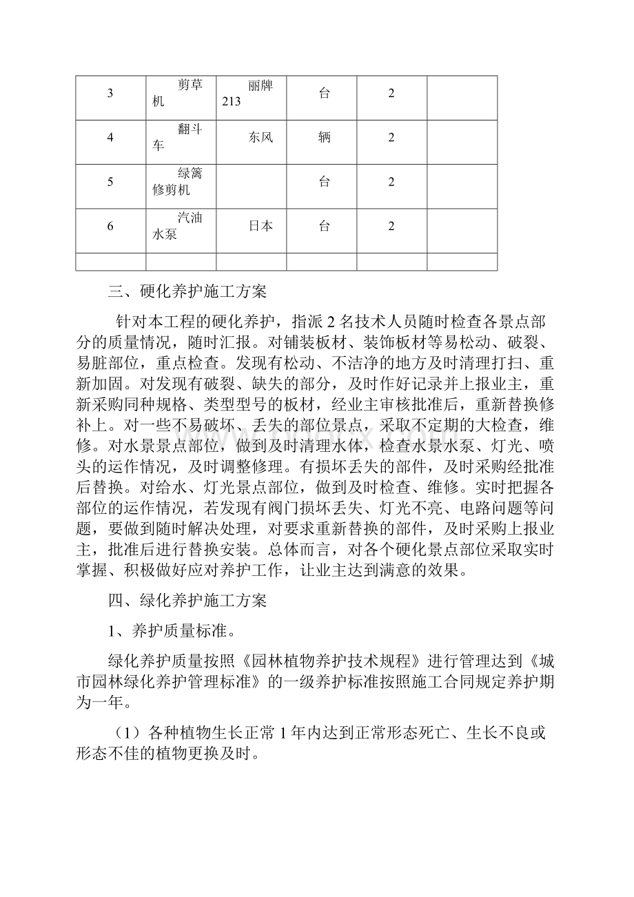 园林绿化后期养护工程施工方案.docx_第2页