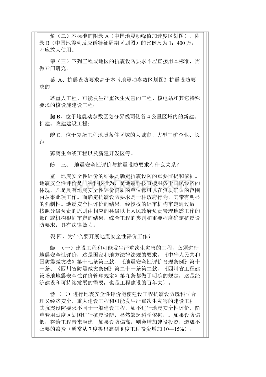 工程建设场地地震安全性评价及抗震设防要求问题解答.docx_第2页