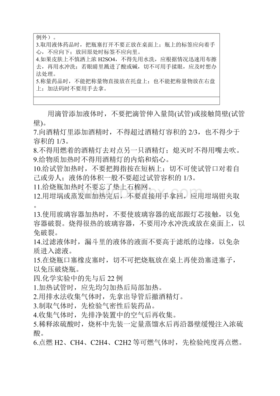 选择题六化学基础实验总结.docx_第2页