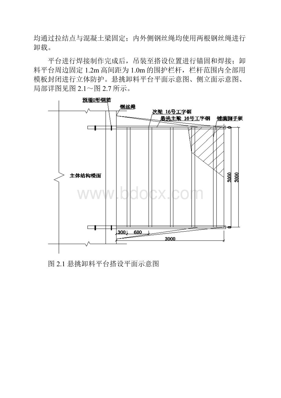 工字钢卸料平台施工方案.docx_第3页