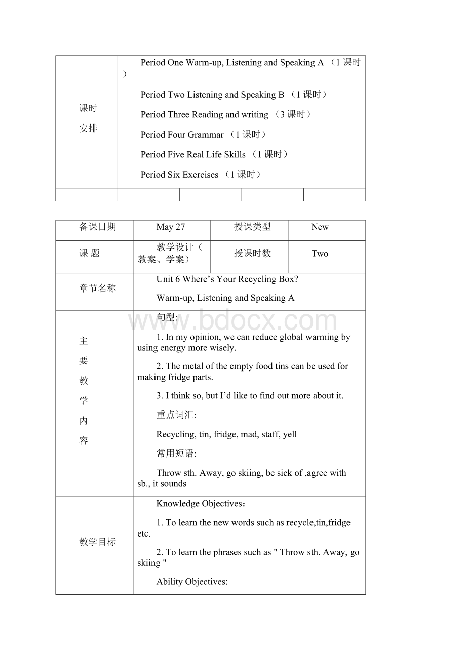 Unit6凤凰职教高二英语下集体备课电子教案.docx_第2页