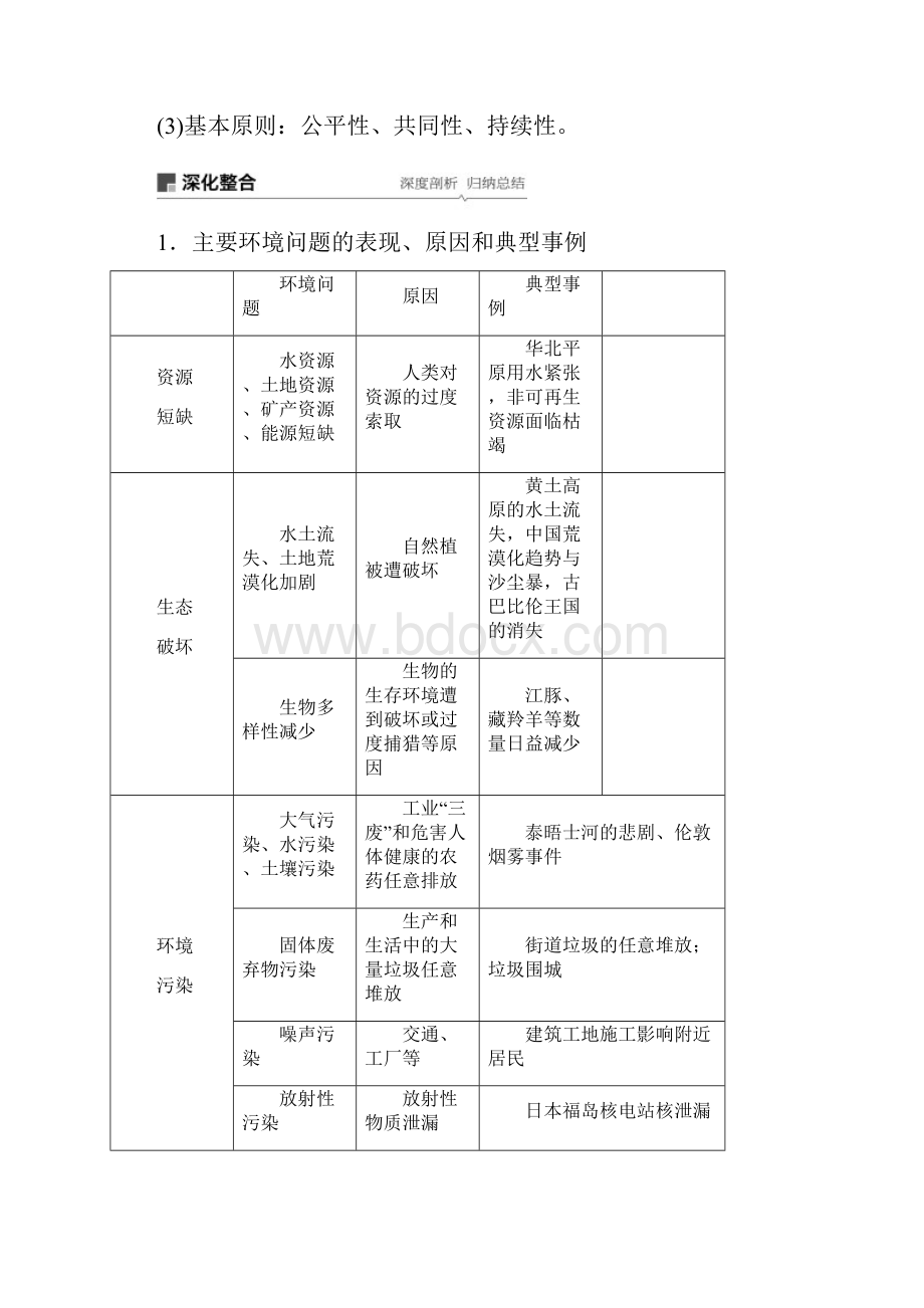 必修2第六章第25讲人类与地理环境的协调发展.docx_第3页