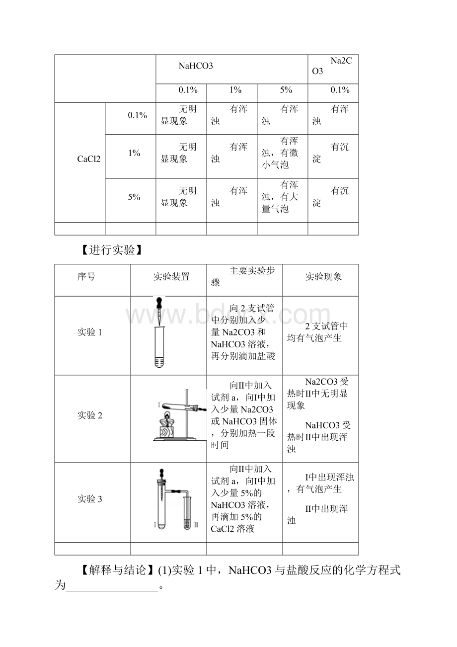 初中中考化学聚焦热点题型碳酸钠与碳酸氢钠.docx_第3页