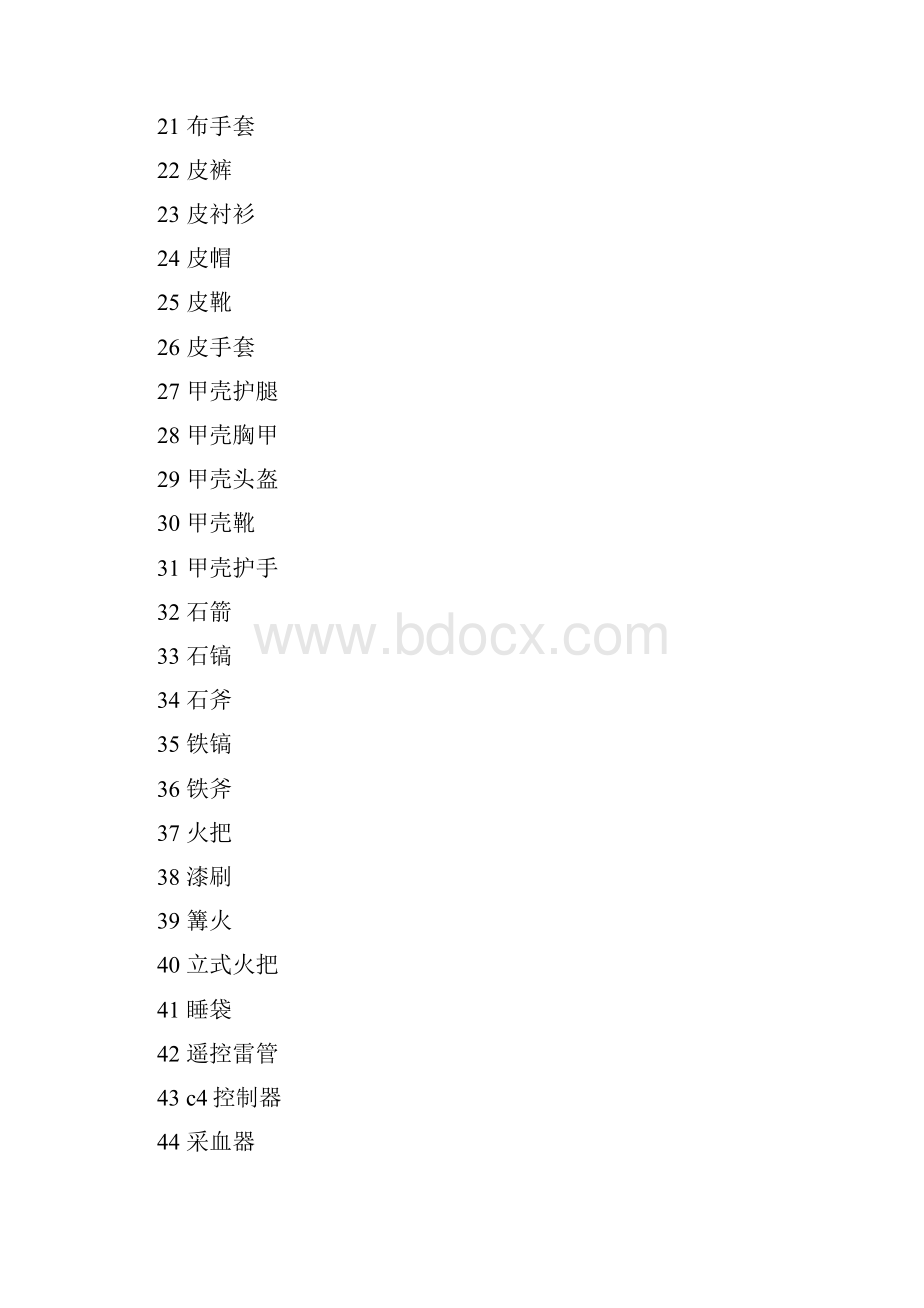 方舟生存进化最新物品代码.docx_第2页