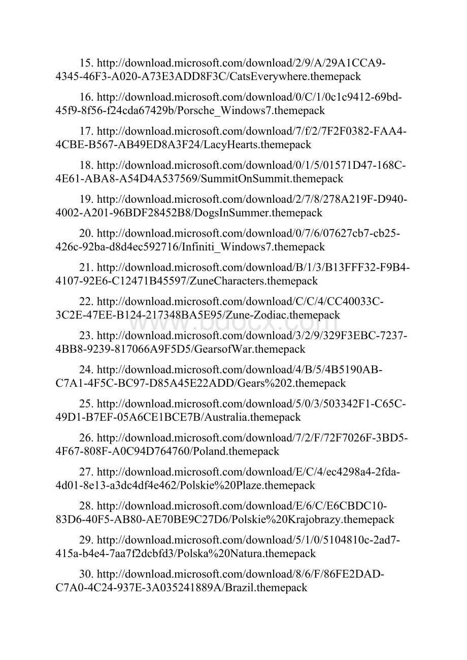 微软官方全主题包下载分享.docx_第2页