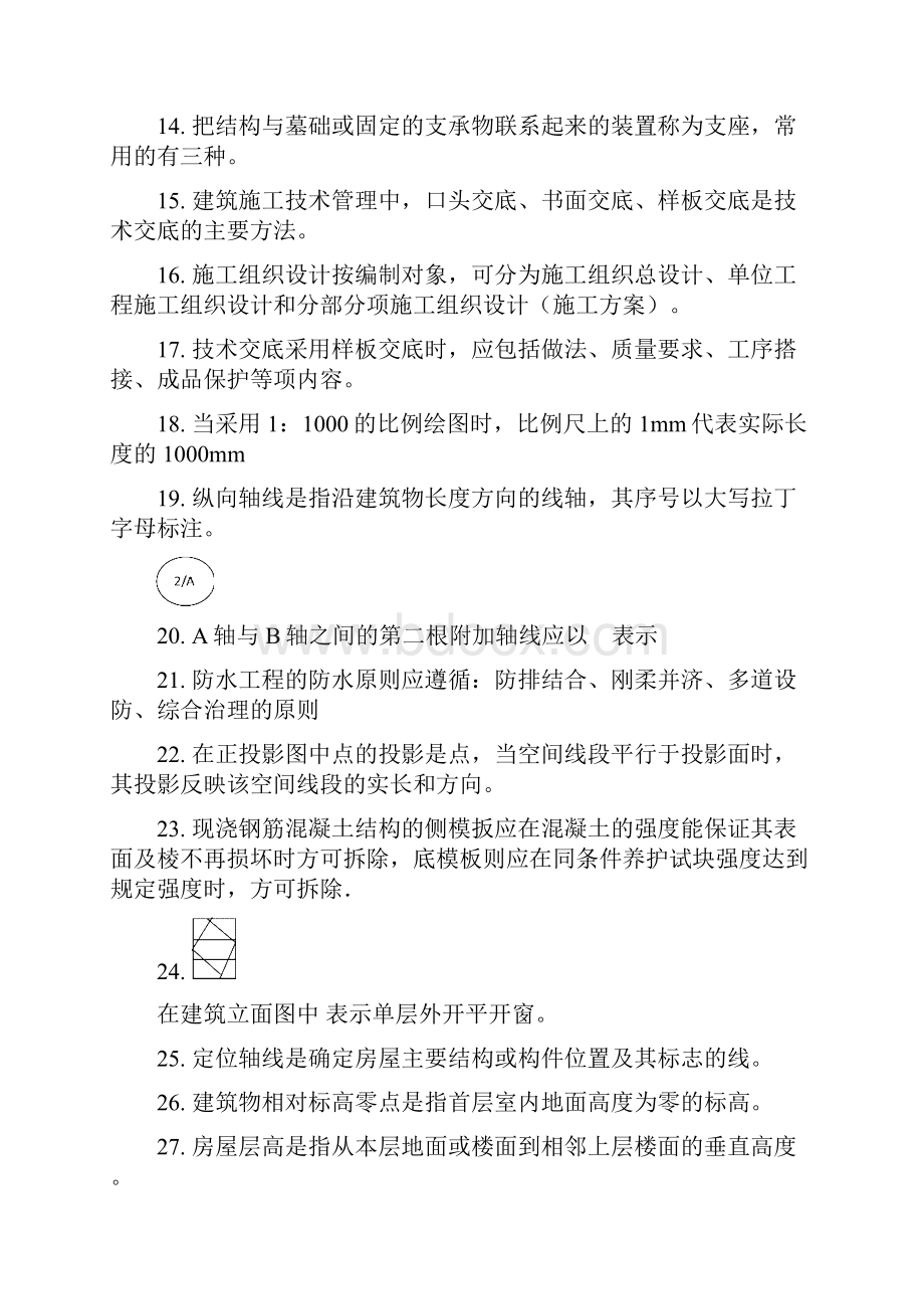 土建施工员历年考试复习题.docx_第2页