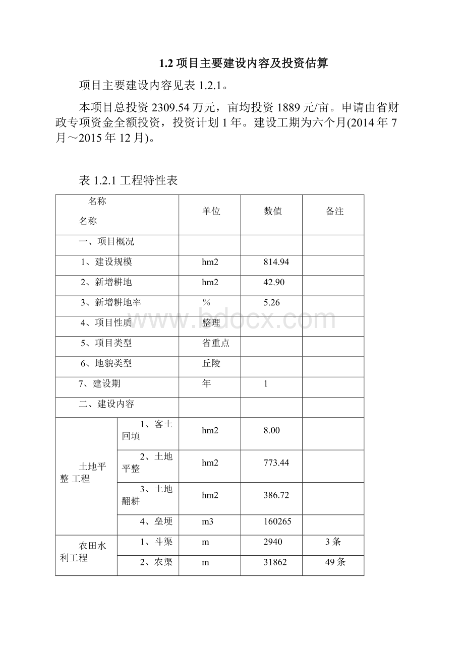 土地整理项目可行性研究报告.docx_第3页