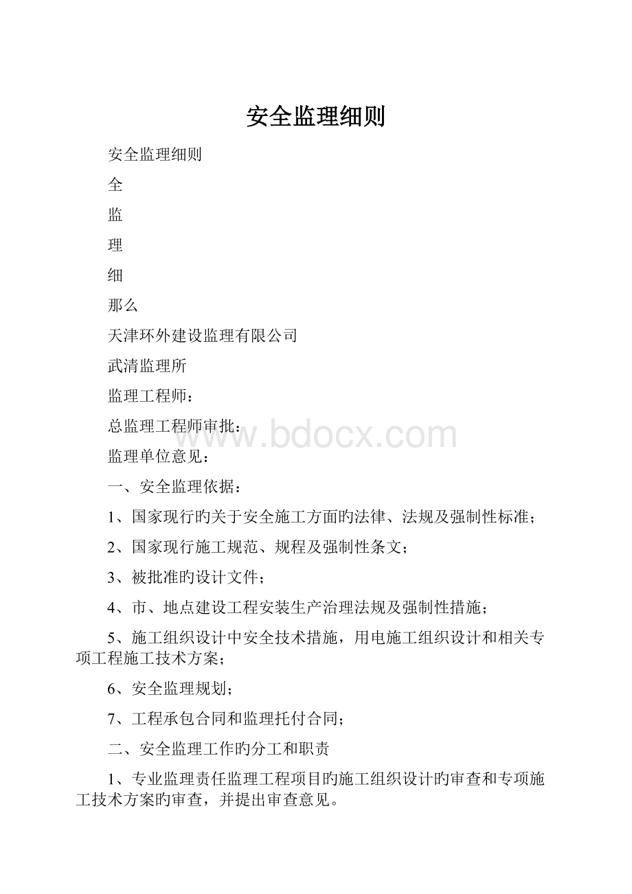 安全监理细则.docx