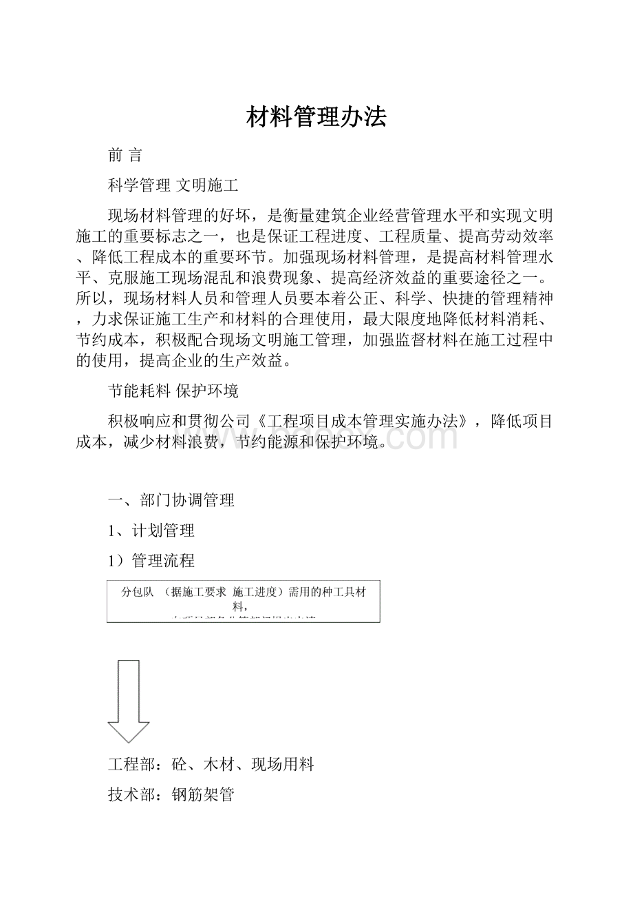 材料管理办法.docx