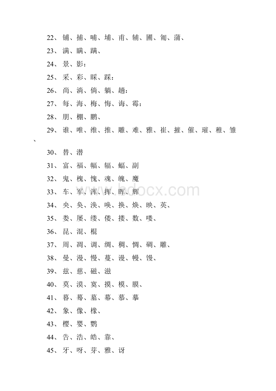 相似相近字汇总.docx_第2页