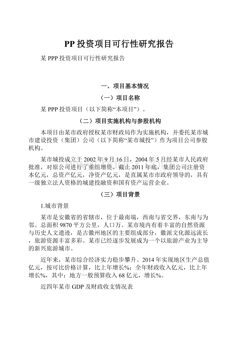 PP投资项目可行性研究报告.docx